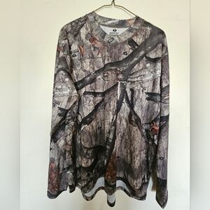 Mossy Oak Woodland Camo Long Sleeve Tee
